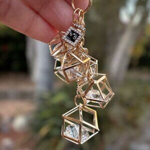 CHANEL No 5 PERFUME BAG CHARM KEYCHAIN